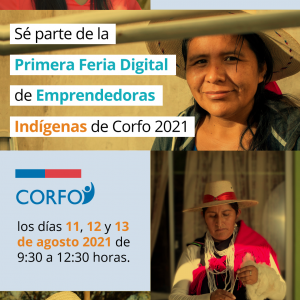 ONU Mujeres y Comité Indígena de Corfo invitan a participar de la feria digital de la Mujer Indígena